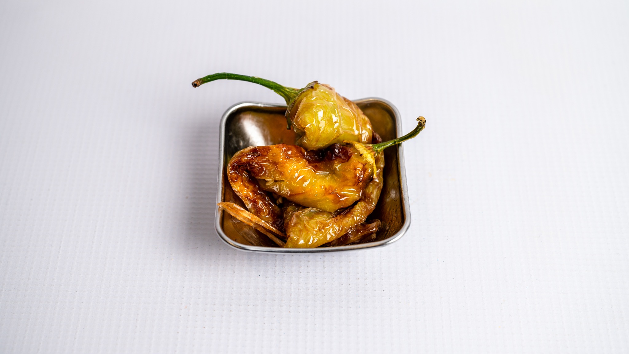 Fried hot peppers
